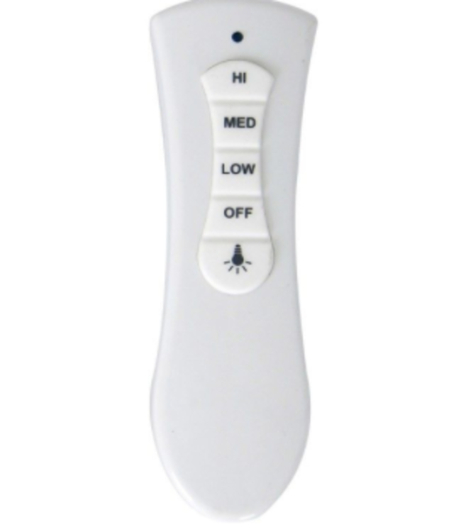 Plafond ventilator zwart inclusief licht inklapbaar