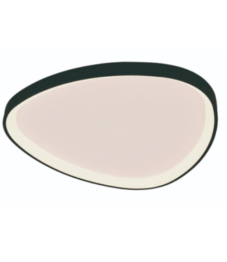 Freelight Plafondlamp organische vormen 45cm Zwart