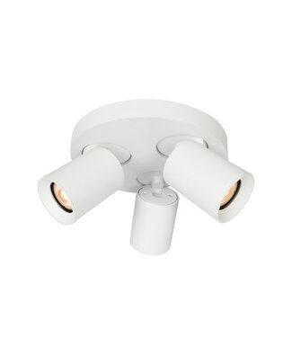 Artdelight strakke 3 lichts spot wit