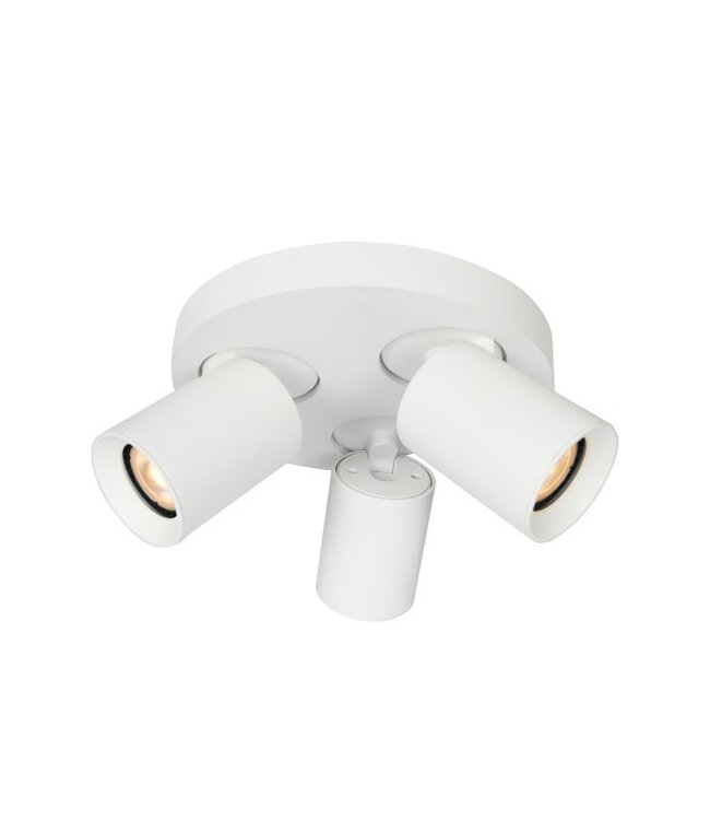 Artdelight strakke 3 lichts spot wit