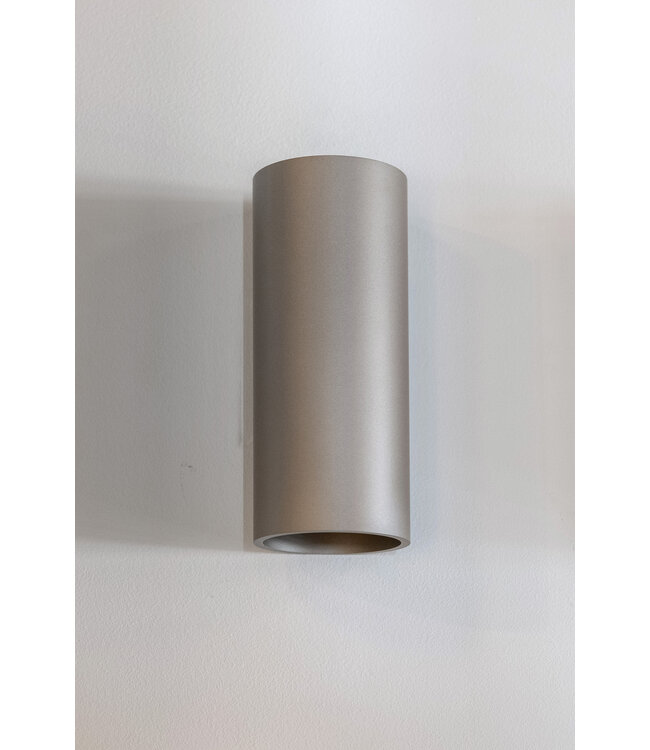 Wandlamp Champagne Brody  rond 2x 6w ingebouwd led ip 65