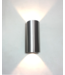 Artdelight Wandlamp Aluminium  Brody  rond 2x 6w ingebouwd led  ip65