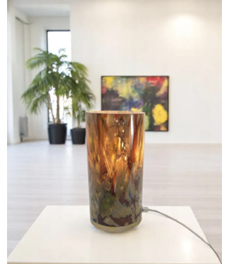 Loranto Lamp italiaansglas H30cm linea cilinder