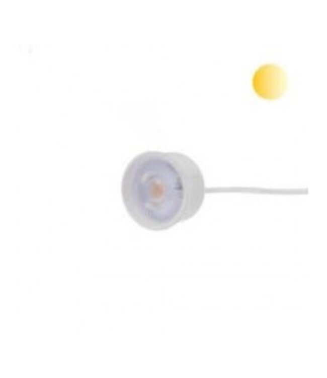 Tronix Dim to warm led spot maat 51mm plat  wit