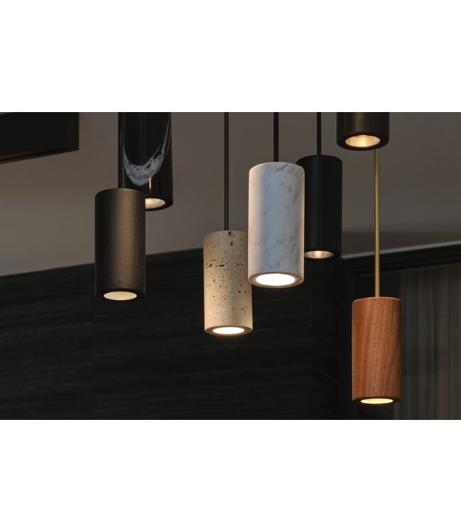 Design whiteline slot track opbouw met 2 spots 180cm bronze dimbare leds