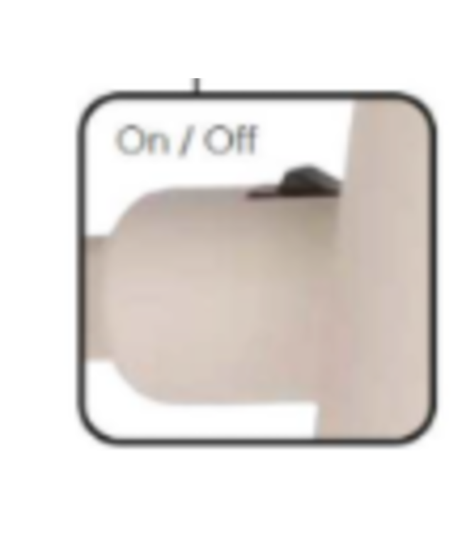 Vloerlamp met 3 scharnierpunten zand E27 Hoogmodel