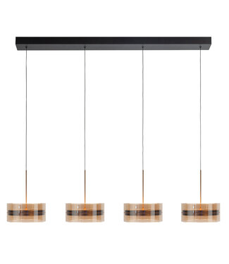 Highlight Hanglamp 4 lichts glas