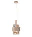 Highlight Ronde 1 lichts hanglamp beige