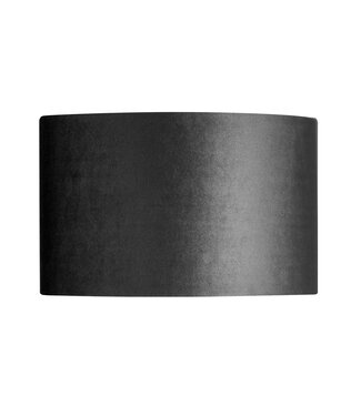 Highlight Velours kap black on gold 30cm rond
