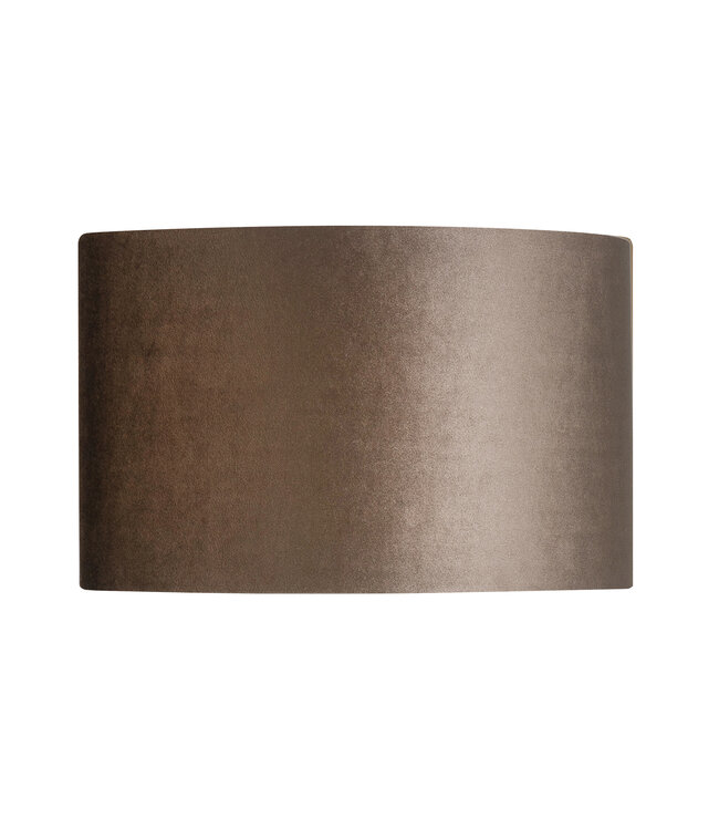 Velours kap rond earth on gold 40cm