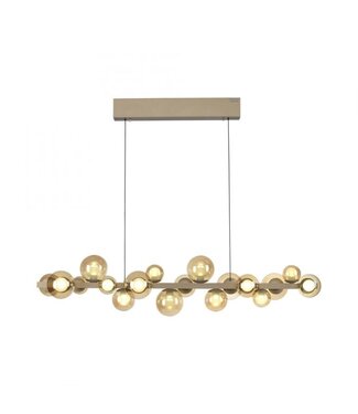 Neuhaus Pure Hanglamp met amber bollen in hoogte verstelbaar Neuhaus Pure Hanglamp met amber bollen in hoogte verstelbaar