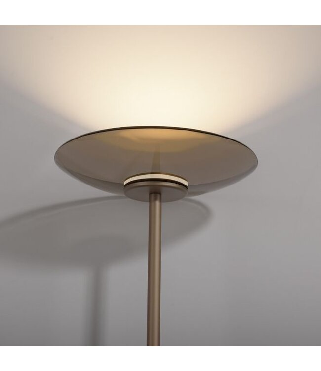 Vloerlamp Pure Moon met luxe  Italiaans glas