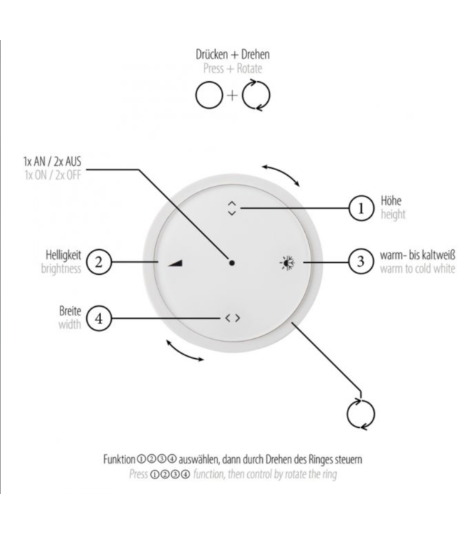 Hanglamp pure e-clipse brons/taupe 50cm traploos  in hoogte verstelbaar