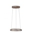Neuhaus Pure  Hanglamp pure e-loop dark metal brown 50cm traploos in hoogte verstelbaar