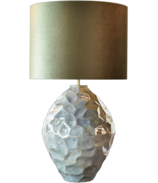 Masterlight Luxe Racu diamond pearl 99cm hoog inclusief kap Masterlight Luxe Racu diamond pearl 99cm hoog inclusief kap
