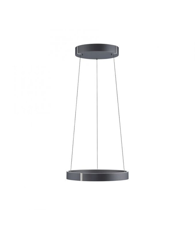 Neuhaus Pure  Hanglamp pure e-clipse mystic grey   50cm traploos in hoogte verstelbaar