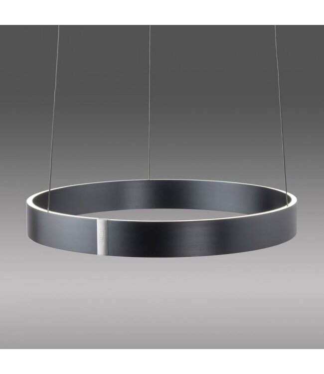 Hanglamp pure e-clipse mystic grey   50cm traploos in hoogte verstelbaar