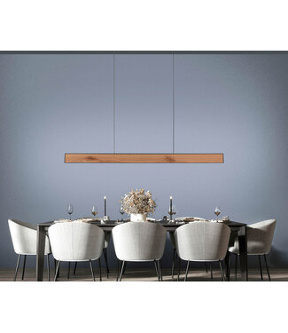 Neuhaus Pure Hanglamp strak Pure E-Rise oak/black in hoogte verstelbaar Neuhaus Pure Hanglamp strak Pure E-Rise oak/black in hoogte verstelbaar