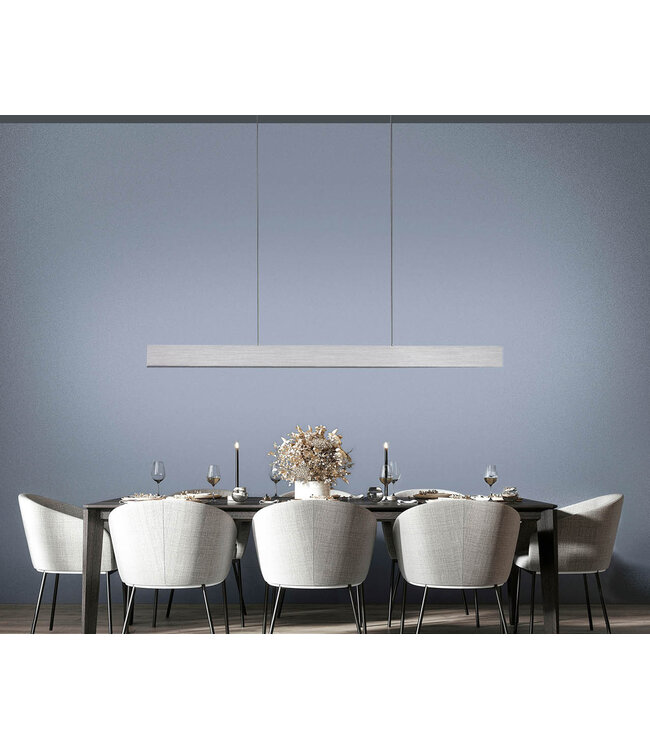Neuhaus Pure  Hanglamp strak Pure E-motiondiamond (aluminium) in hoogte verstelbaar