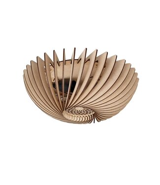Blijdesign Plafondniere Orb 48cm Naturel