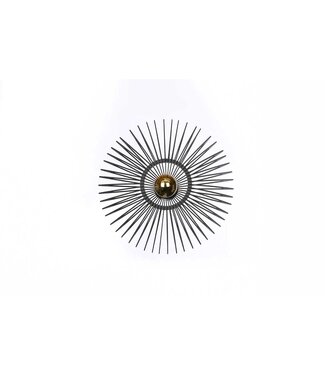 Blijdesign Plafondlamp Milano 55 cm zwart