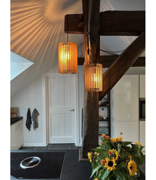 Hanglamp Edge 36 cm naturel