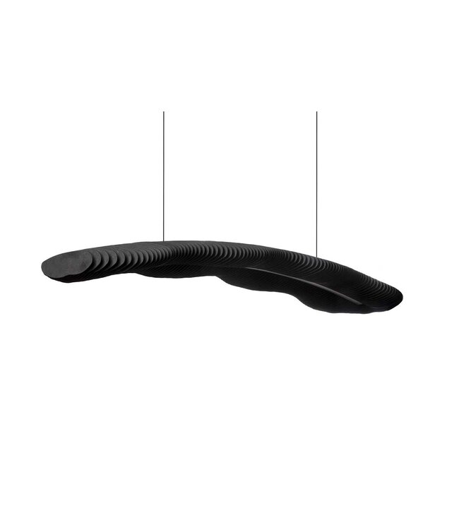 Hanglamp The Wave 120 cm Zwart