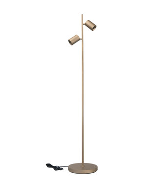 Artdelight Vloerlamp Megano 2 Champagne