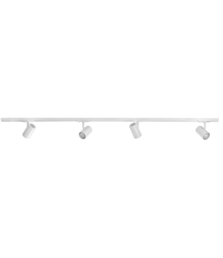 Highlight rail set  150cm 4 spots wit