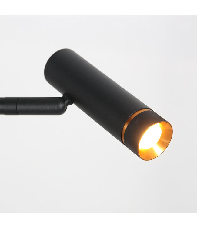 Leeslamp minimalistisch kopje zwart
