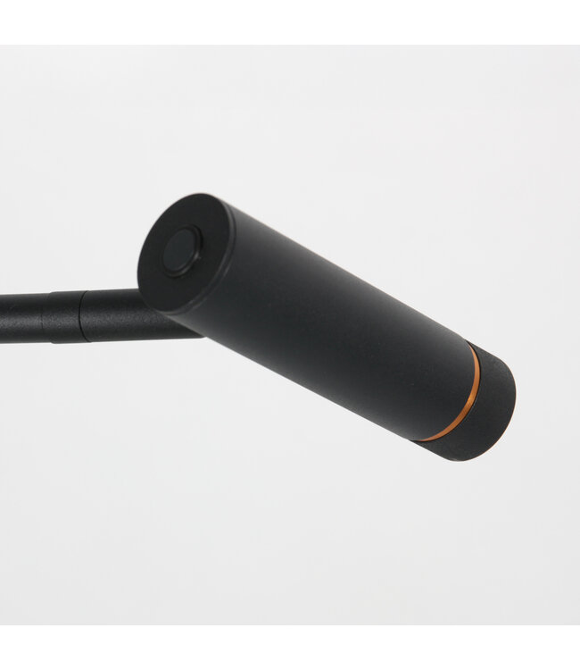 Leeslamp minimalistisch kopje zwart