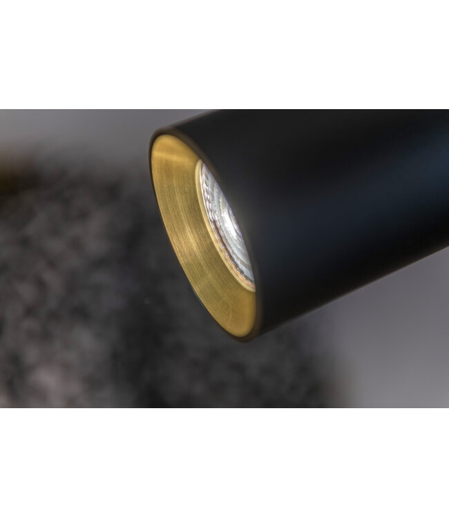 Vloerlamp Megano 2 Lichts Zwart