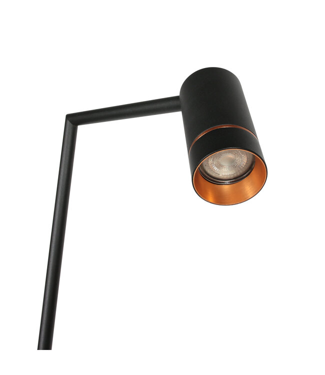 Leeslamp eenlichts zwart