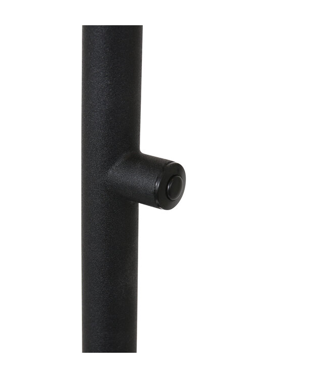 Leeslamp zwart met dimmer