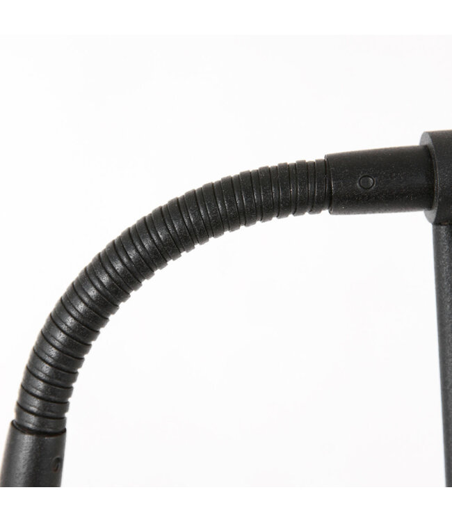 Leeslamp zwart met dimmer