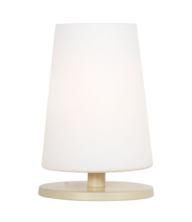 Tafellamp chrome 26cm