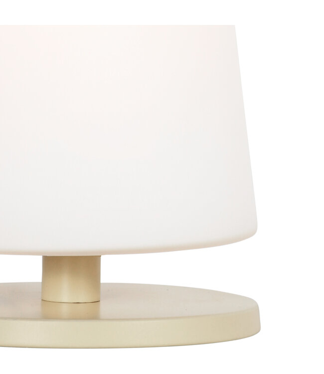 Tafellamp chrome 26cm