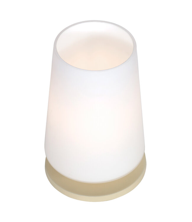 Tafellamp chrome 26cm