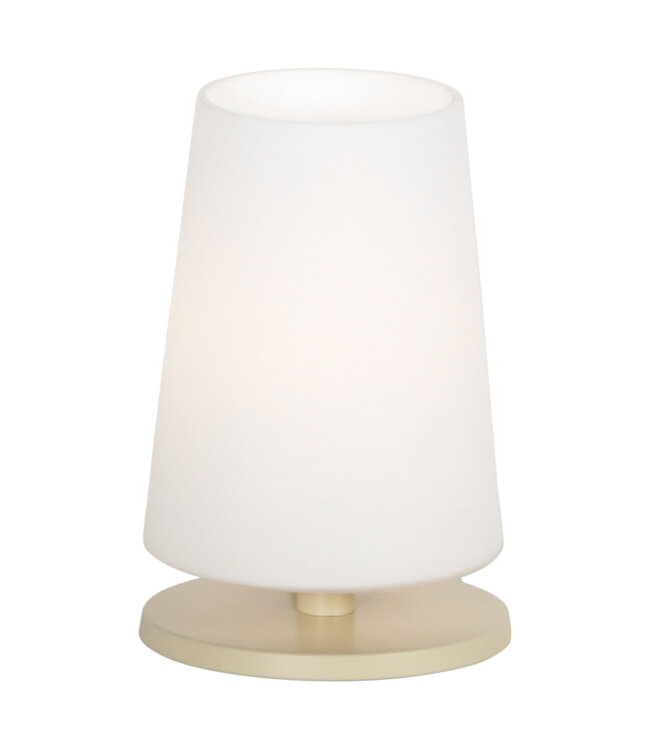 Tafellamp chrome 26cm