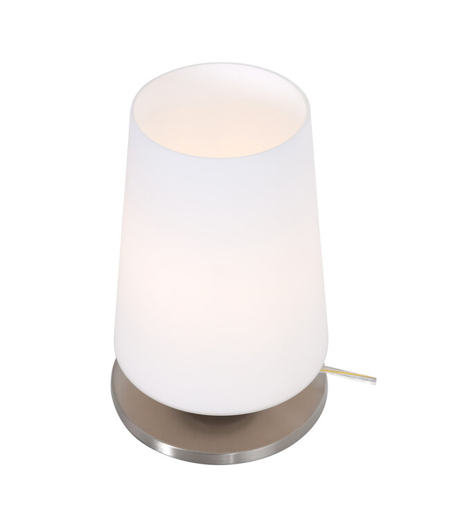 Tafellamp staal 26cm