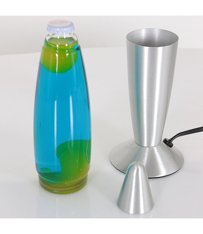 Tafellamp Volcan staal