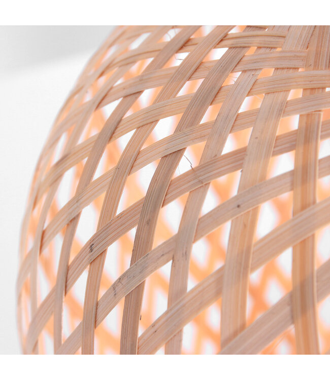 Tafellamp maze beige