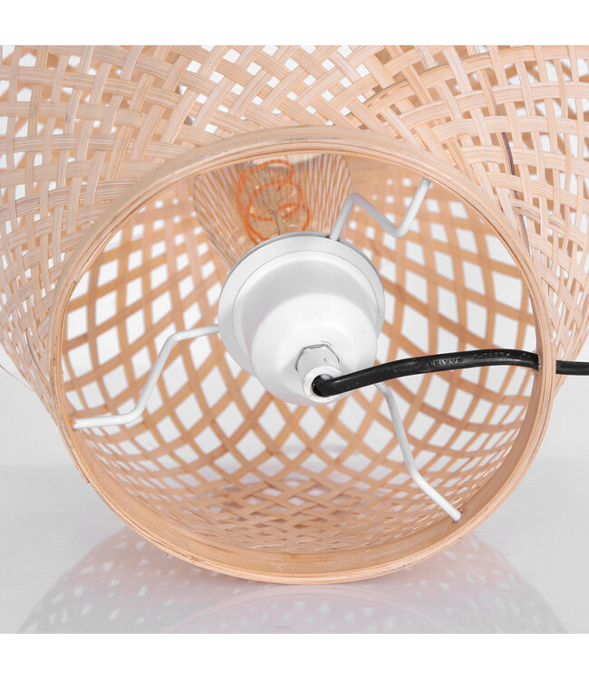 Tafellamp maze beige