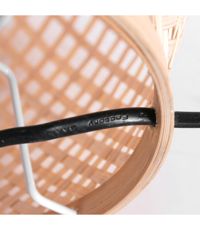 Tafellamp maze beige