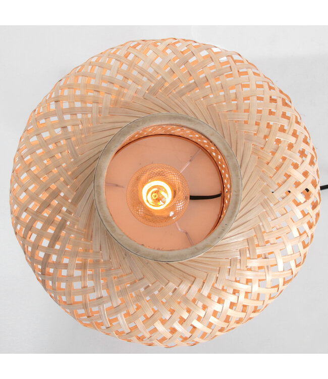 Tafellamp maze beige