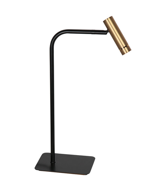 Tafellamp lumo zwart/brons