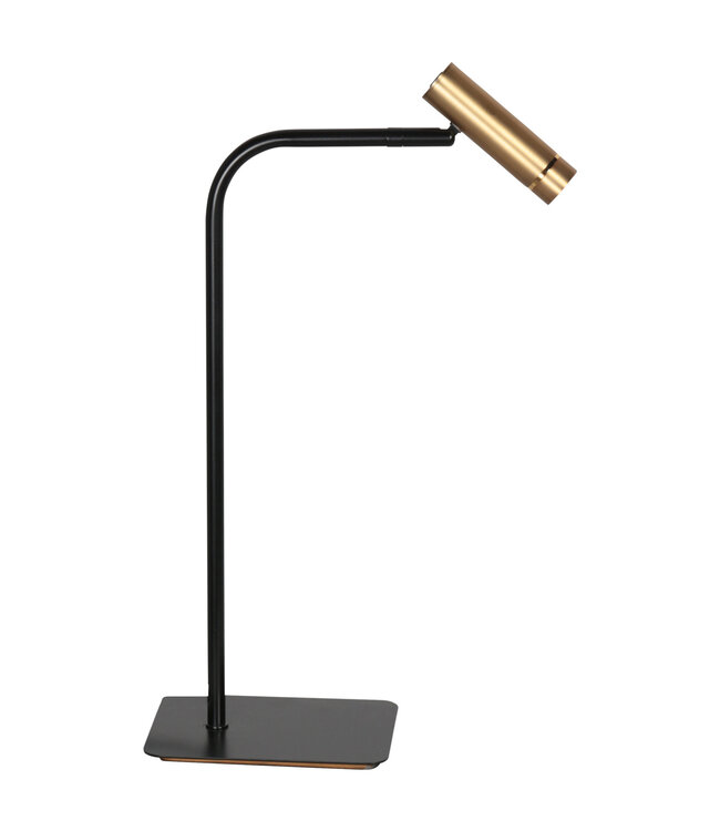 Tafellamp lumo zwart/brons