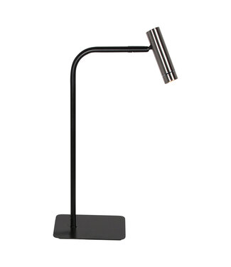 Steinhauer Tafellamp lumo staal