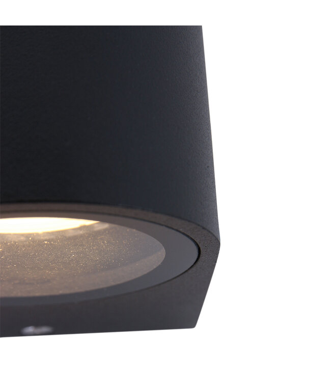 Buitenlamp Logan Zwart afgrond