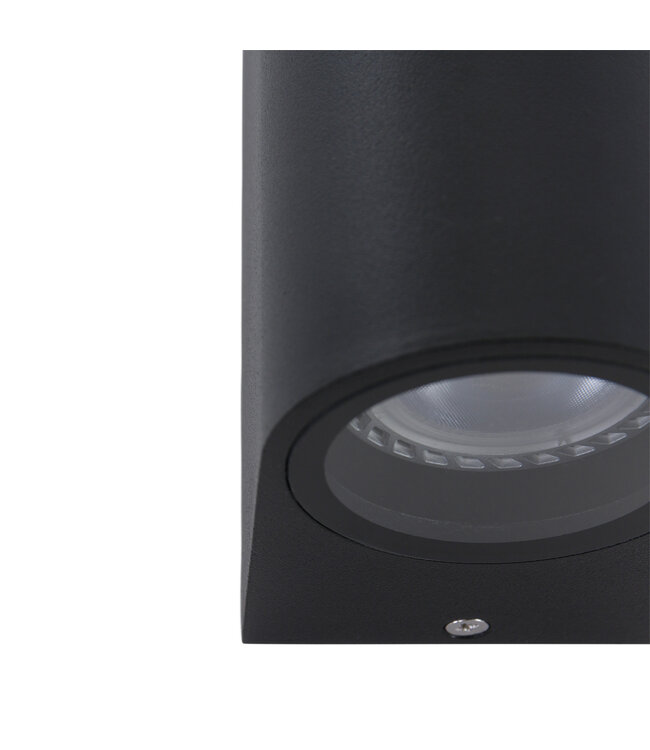 Buitenlamp Logan Zwart afgrond